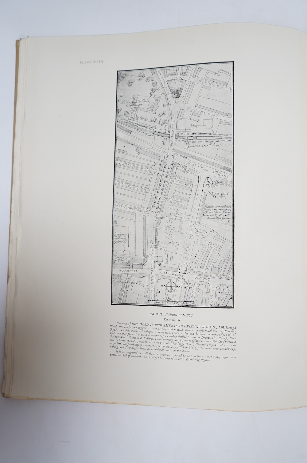 Abercrombie, Patrick & Others - Dublin of the Future: the new town plan ... frontis., num. plates and plans (incl. 5 large folded and coloured plans); cloth backed paper boards, 4to. Liverpool University Press and Hodder